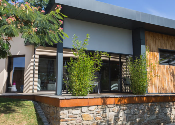 veranda aluminium protection solaire